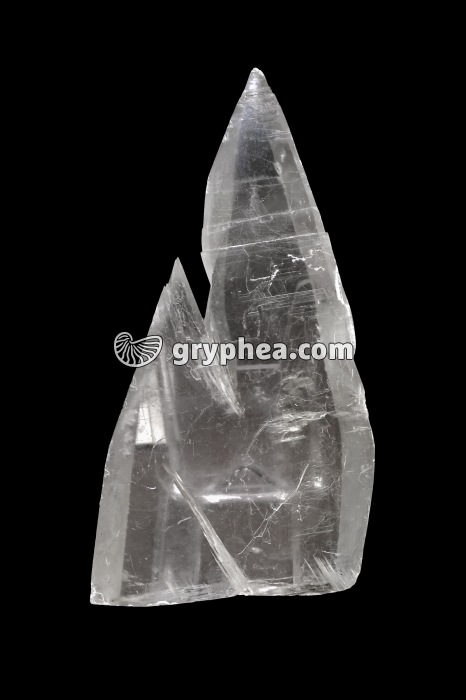 Gypse en fer de lance (Sulfate de calcium hydraté) - gryphea.org